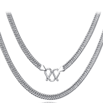 marco bizzarri铂金项链男pt950项链大气简约时尚珀金链子男女款铂金