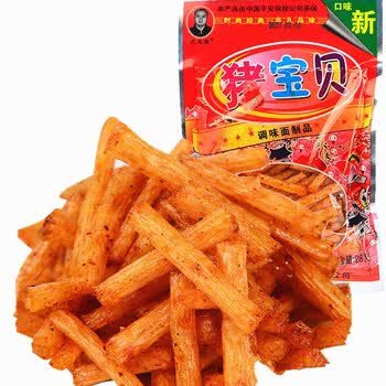 pd20包23克重庆四川特色休闲小吃零食品猪宝贝辣条8090后怀旧零5包