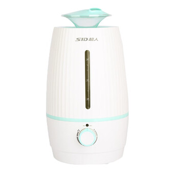 SID超人RH2500加湿器 轻音卧室加湿台式旋钮滋润补水220mL/H微米级水雾 缺水自动断电除噪降噪 2L水箱