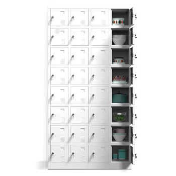 远奥三十二门碗柜更衣柜员工柜带门锁储物柜寄存柜宿舍衣柜鞋柜多门柜 远奥三十二门碗柜更衣柜员工柜带门锁储物柜寄存柜宿舍衣柜鞋柜多门柜