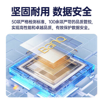 banq 64GB USB3.2 Gen1 U盘 F30高速版 全金属电脑车载两用优盘 360度旋转大钢环 大容量商务个性U盘