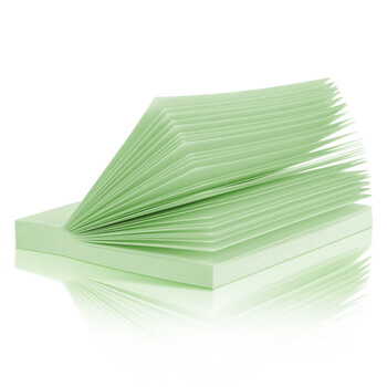 得力（deli）21550 便利贴 400张4色便利贴 76*76mm便签本/记事贴/自粘留言本 6本装