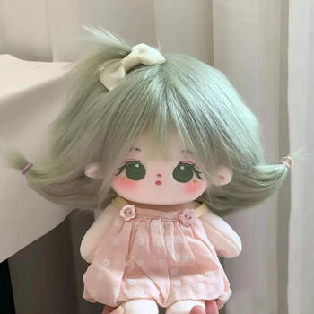 昂沐莱惠美棉花娃娃女娃长头发高温丝全套精致洋娃娃女孩可换装公仔玩