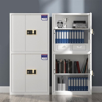 森栗电子保密柜文件柜档案柜资料柜大型密码柜保险柜通双节密码锁 通