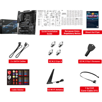 微星（MSI）Z890 GAMING PLUS WIFI DDR5主板+英特尔15代Ultra7 265KF CPU板U套装