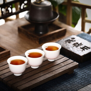 長盛川茶叶黑茶 贡砖茶350g 陈化三年老料砖茶熬煮内蒙奶茶喝湖北青砖茶