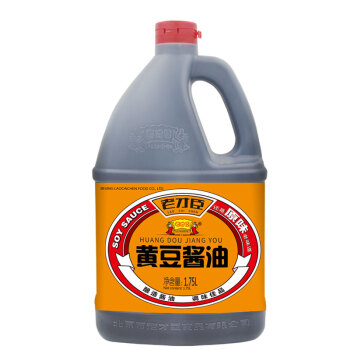 老才臣 黄豆酱油 1.75L酿造酱油 上色酱油 炒菜酱油 1.75L*1桶 第17张