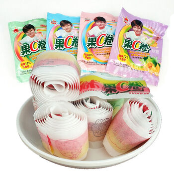 2克/袋 多规格 优卡维c果c卷软糖 卷果汁 混合口味 儿童创意糖果 水果