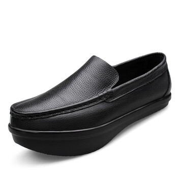 m-manyutie品牌k型负跟鞋男腰椎鞋矫正鞋形体鞋驼背矫正鞋真皮鞋地球