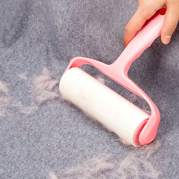 妙然粘毛器粘毛滚筒16cm1器6卷300撕粘毛滚可撕式衣服猫狗毛清理神器 妙然粘毛器粘毛滚筒16cm1器6卷300撕粘毛滚可撕式衣服猫狗毛清理神器
