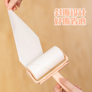 妙洁粘毛器组合装 10cm宽含本体共400撕 通用宠物 粘尘猫毛狗毛滚筒 