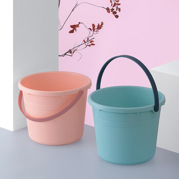 CHAHUA茶花 提水桶14.4L大号塑料桶洗衣泡脚桶洗车储水桶加厚拖把桶* CHAHUA茶花 提水桶14.4L大号塑料桶洗衣泡脚桶洗车储水桶加厚拖把桶*