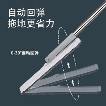 家妙芙（Jiamiaofu）懒人拖把家用一拖净免手洗2025新款免手洗平板拖布6块布带桶拖把