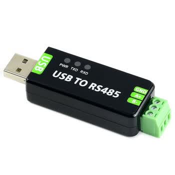 丢石头 USB转RS485串口模块 工业级串口通信转换器 双向传输