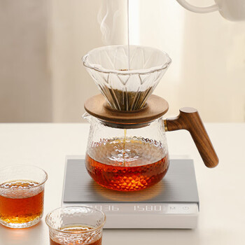 Hero日式锤纹壶咖啡壶耐高温茶壶加厚玻璃手冲分享壶400ml 不带杯子 Hero日式锤纹壶咖啡壶耐高温茶壶加厚玻璃手冲分享壶400ml 不带杯子