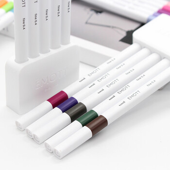 三菱(uni)EMOTT荧光记号笔 学生作业手账绘画标记笔彩色水笔 彩色水性勾线笔 PEM-SY.35 水晶紫 三菱(uni)EMOTT荧光记号笔 学生作业手账绘画标记笔彩色水笔 彩色水性勾线笔 PEM-SY.35 水晶紫