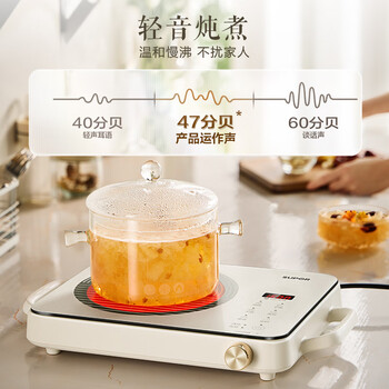 苏泊尔（SUPOR）电陶炉煮茶家用电磁炉电磁灶电池炉新型炫彩大功率大面板炒菜火锅电炉围炉煮茶炉C22-CS09
