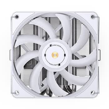 乔思伯（JONSBO）HP600白色 下压式CPU风冷散热器（多平台/6热管/PWM智能温控/5V ARGB 12CM风扇/附硅脂）
