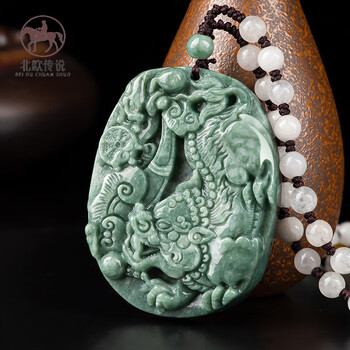 冰种翡翠貔貅如意品牌及商品- 京东