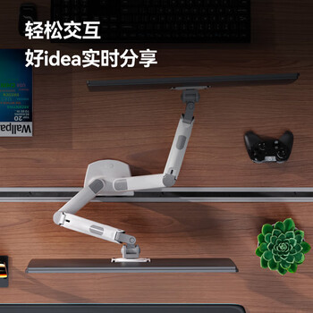 NB ERGONOMIC双屏显示器支架 电脑显示器支架臂双屏幕 电脑支架台式 显示器增高架 电脑支架台式双屏F160-W