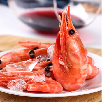 前岔北极甜虾头籽生鲜虾类海鲜水产鲜活冷冻即食熟冻冰虾2斤