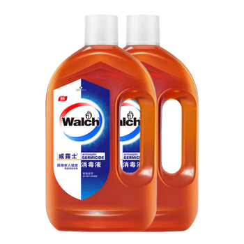 威露士 消毒液1.6L*2瓶 家居婴儿宠物专用浓缩杀菌消毒水 可配洗衣液用 