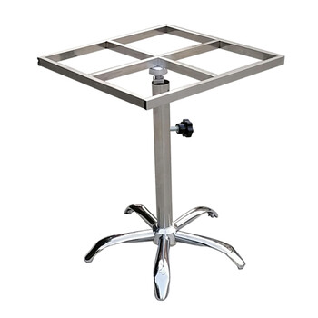 喷漆转台不锈钢旋转架喷油 架360度晾干架旋转台可升降水帘柜转盘