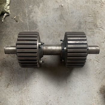 饲料颗粒机配件颗粒机压轮造粒机制粒机总成 210型压轮总成(2个压轮)