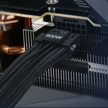 银昕（SilverStone）PP14-PCIE RTX40系显卡线（PCIE 5.0/12+4 pin 12VHPWR/支持银欣二代电源）