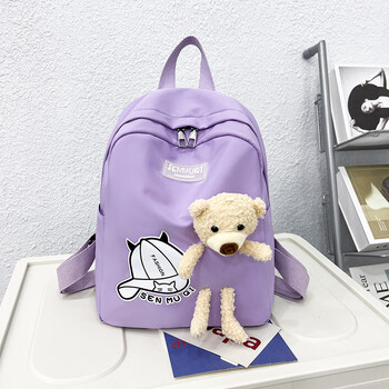 墨雅伦muralon儿童背包户外出游春游幼儿园书包男女童卡通可爱小熊