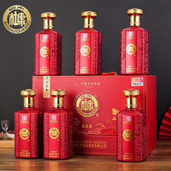 杜康酒 500ml 52% 陶器ボトル その他