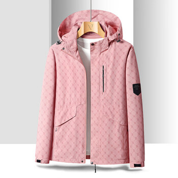 dpqa361官方秋季冲锋衣户外薄款夹克外套男女潮牌防风防水春nike粉色s
