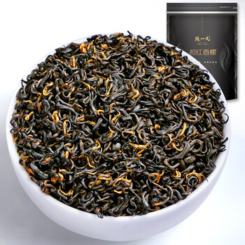 陈一凡茶叶祁门红香螺红茶特级 正宗安徽祁门红茶蜜香浓香型袋装500g