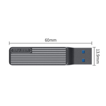 联想异能者128GB Type-C USB3.2 U盘 F500 枪色 150MB/s 手机电脑 双接口 U盘办公商务优盘