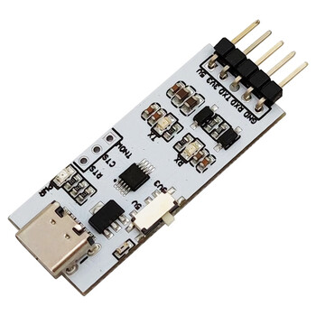 丢石头 CH340 USB转TTL串口模块 usb转uart串口模块 STC下载器 刷机模块 进阶版 type-C接口