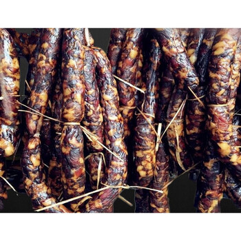 绍兴特产酱香肠 古镇安昌腊肠 农家手工腊香肠 年货500g 原味肠(1斤)