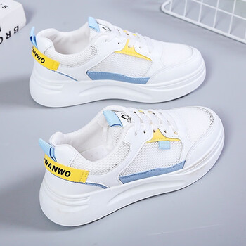 回力瑞老爹鞋女夏季透气网红小个子内增高休闲运动鞋学生百搭小白鞋