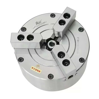 比优特气动卡盘 三爪中实气动卡盘160 200 250气动卡盘 bk110sq整套