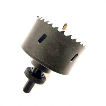 消防管开孔器道镀锌管钢管机械三通m42硬质双金属加深扩孔钻头u65带杆