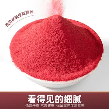 丙田 甜菜根粉450g 纯红甜菜头粉无添加蔗糖甜菜根汁冲饮果蔬菜粉健身