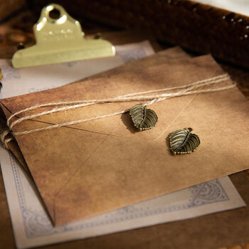 狮洛德 信封信纸套装 复古信笺表白牛皮纸A5手写古风活动邀请书信4信纸2信封送装饰