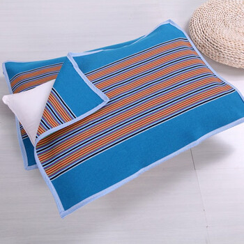 格鲁格(grug) 老粗布枕巾一对装50*75cm单双人枕头巾粗布枕巾加厚加密