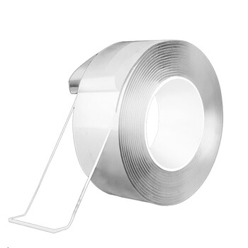 得印双面胶纳米强力胶带8765无痕胶带透明双面胶纳米贴双面贴粘墙胶可重复使用30mm*2mm*1m/1卷 得印双面胶纳米强力胶带8765无痕胶带透明双面胶纳米贴双面贴粘墙胶可重复使用30mm*2mm*1m/1卷