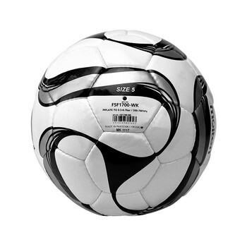 摩腾足球5号手缝训练比赛用球PVC材质 F5F1700-WK黑色