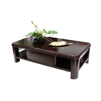 双叶家具实木茶几现代中式客厅家具红橡木现代简约茶几经典色