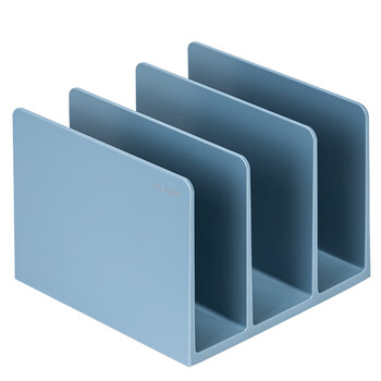 【开学必备】纽赛(NUSIGN)三联书立架 德国创意设计 学生桌面文件框书架办公收纳整理小号书靠 琉璃蓝NS006 【开学必备】纽赛(NUSIGN)三联书立架 德国创意设计 学生桌面文件框书架办公收纳整理小号书靠 琉璃蓝NS006