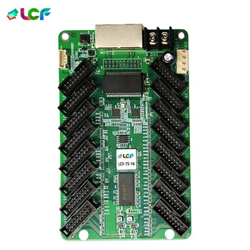 联诚发led显示屏接收卡led全彩色显示屏控制卡led显示屏同步接收控制卡全彩led电子显示屏接收卡16个75接口