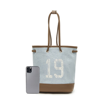 Champion冠军24冬季新款单肩包男女休闲情侣水桶包通勤潮流手提包