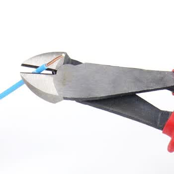 史丹利（STANLEY）绝缘斜嘴钳8英寸斜口钳钢丝剪钳偏嘴钳剪线钳84-004