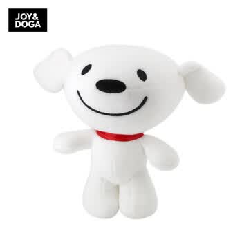 joydoga毛绒玩具京东吉祥物公仔京东狗毛绒玩偶摆件纪念品joy站姿中号